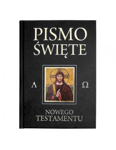 Pismo Święte - ST i NT, czarne PAG