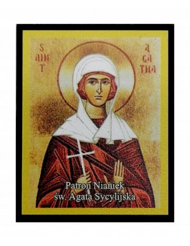 Patron 58 - Nianiek, św. Agata Sycylijska
