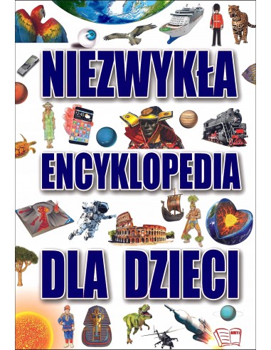Niezwykła encyklopedia dla dzieci niebieska (ART)