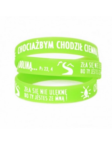 Opaska Sil. świecąca "Chociażbym... zielona 180