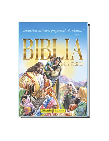 Biblia dla dzieci (niebieska Mart) 