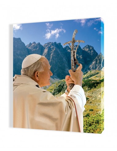 PŁÓTNO ORP151, 35x50 "Św. Jan Paweł II" 4