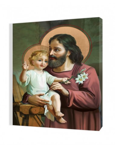 PŁÓTNO ORP222, 35x50 "Święty Józef"