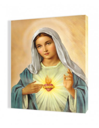 PŁÓTNO ORP155, 35x50 "Niepokalane Serce Maryi" 2