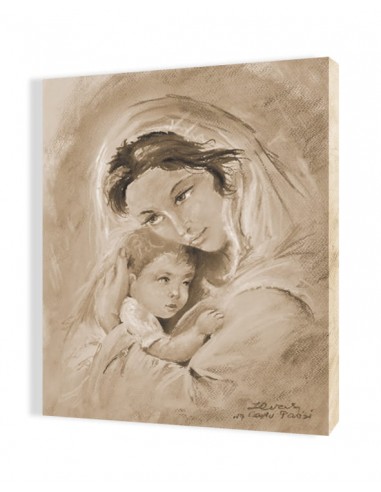 PŁÓTNO ORP200-S, 35x50 "Maryja z Dzieciątkiem" sep