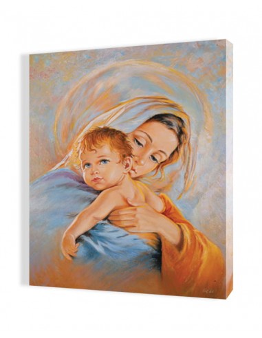 PŁÓTNO ORP214, 35x50 "Matka Boża z Dzieciątkiem" 