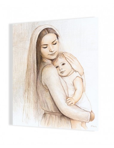 PŁÓTNO ORP210, 35x50 "Matka Boża z Dzieciątkiem" 