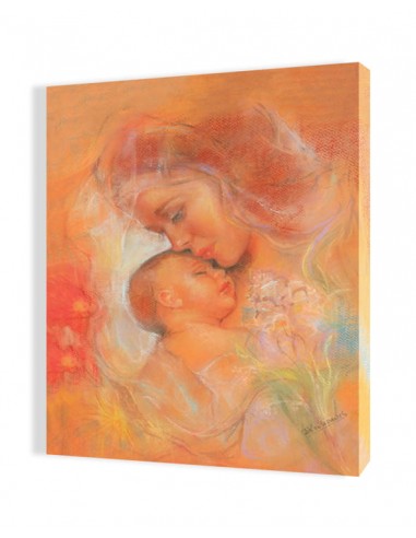 PŁÓTNO ORP012, 35x50 "Matka Boża z Dzieciątkiem" 