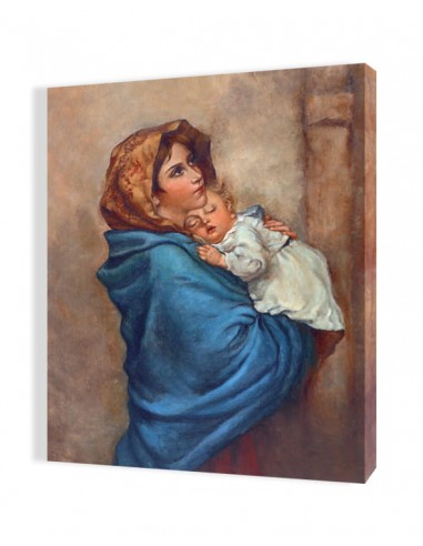 PŁÓTNO ORP071, 35x50 "Matka Boża z Dzieciątkiem"