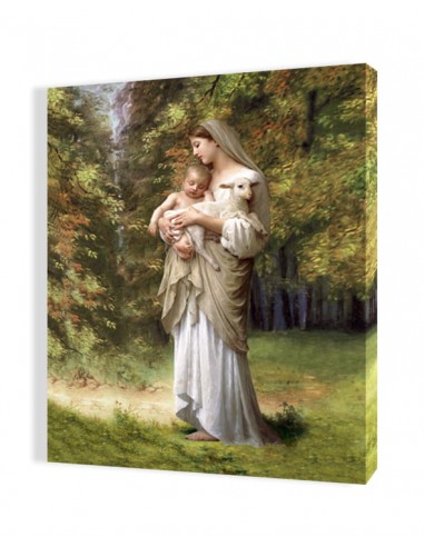 PŁÓTNO ORP011, 35x50 "Matka Boża z Dzieciątkiem" 
