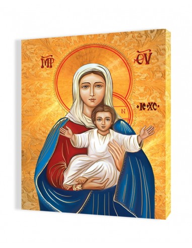 PŁÓTNO ORP143, 35x50 "Matka Boża Tronująca"
