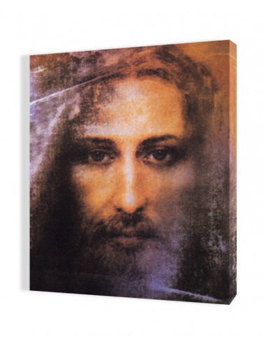 PŁÓTNO ORP136, 35x50 "Oblicze Chrystusa z Całunu"