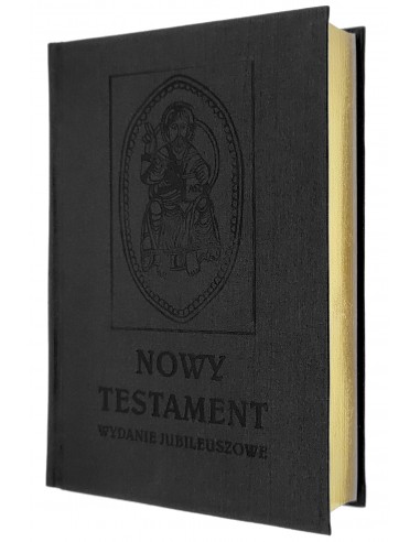 Nowy Testament. Wydanie jubileuszowe złocone(WDŚK)