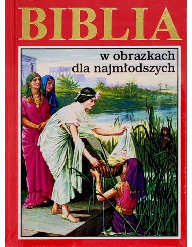 Biblia w obrazkach dla najmłodszych - czerwona