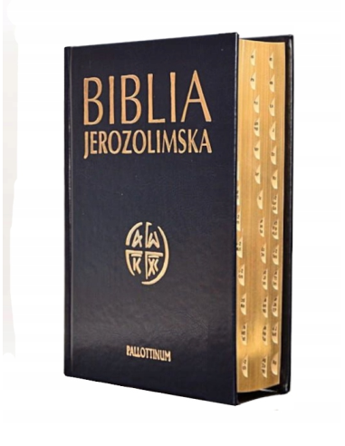 Biblia Jerozolimska złocone brzegi paginacja