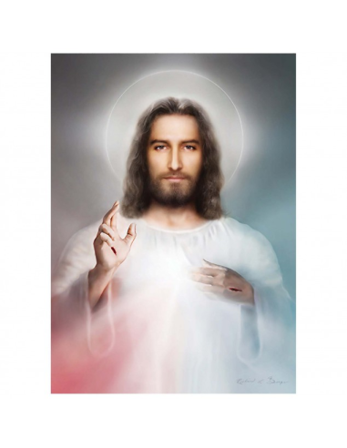 Obraz A4 - Jezus Miłosierny - duży