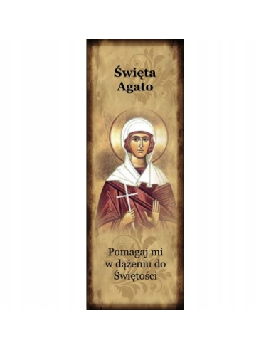 Zakładka 1 - św. Agata
