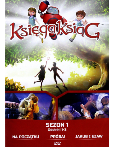 Księga Ksiąg sezon 1 odc. 1-3 (animowane filmy religijne DVD)