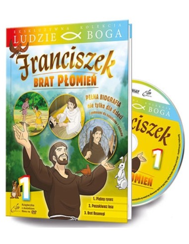 Św Franciszek. Brat Płomień cz.1 - film DVD