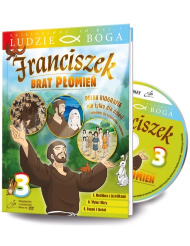 Św Franciszek. Brat Płomień cz.3  - film DVD