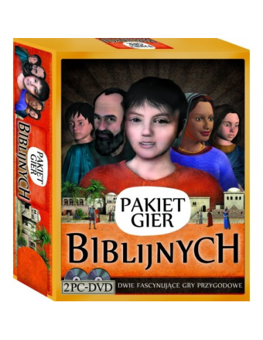 Pakiet Gier Biblijnych (2xDVD) - gra komputerowa