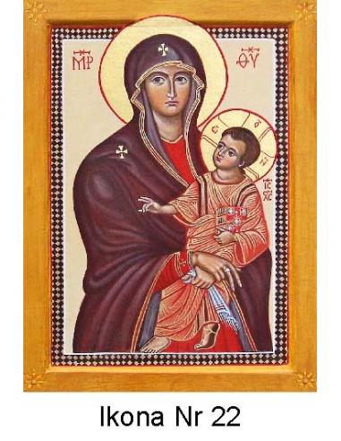 IKONA A6 mała 22 - Matka Boża Populi Romani (ŚDM)