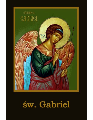 Ikona Twojego patrona 51 - św. Gabriel