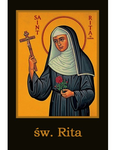 Ikona Twojego patrona 135 - św. Rita