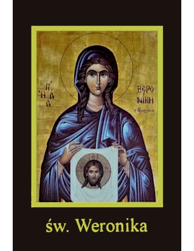 Ikona Twojego patrona 161 - św. Weronika