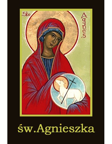 Ikona Twojego patrona 4 - św. Agnieszka