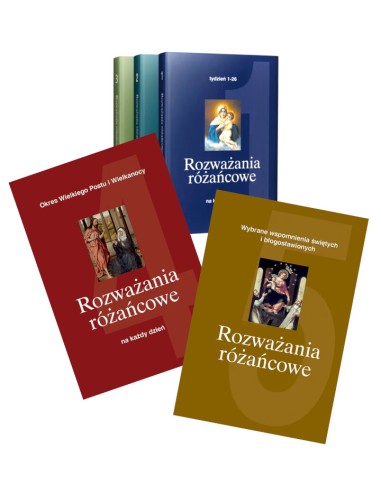 ROZWAŻANIA RÓŻAŃCOWE NA KAŻDY DZIEŃ - 5 TOMÓW