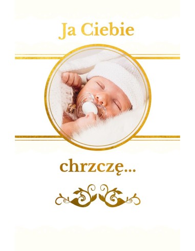 Ja Ciebie chrzczę biała (S)