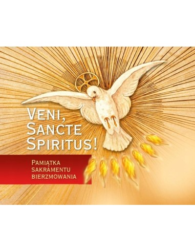 Veni Sancte Spiritus Pamiątka bierzmowania. czerw.