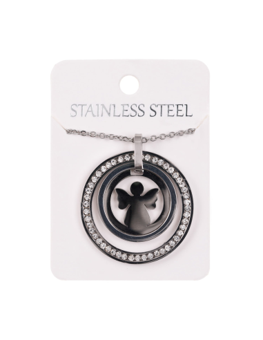 Naszyjnik - aniołek - Stainless Steel JS-NS043