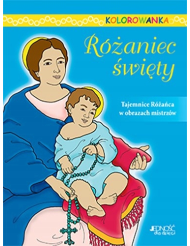 Kolorowanka Różaniec Święty