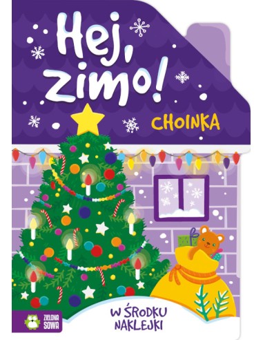 Hej zimo - Choinka z naklejkami