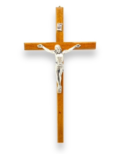 Krzyż DREWNIANY 16 cm - brąz