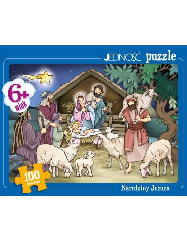 Puzzle - Narodziny Jezusa 100 elementów