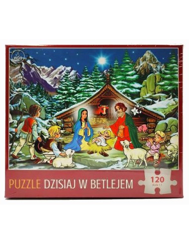 Puzzle 120 elementów - Dzisiaj w Betlejem 4112