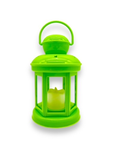 Lampion gwiazdka pastelowy - zielony