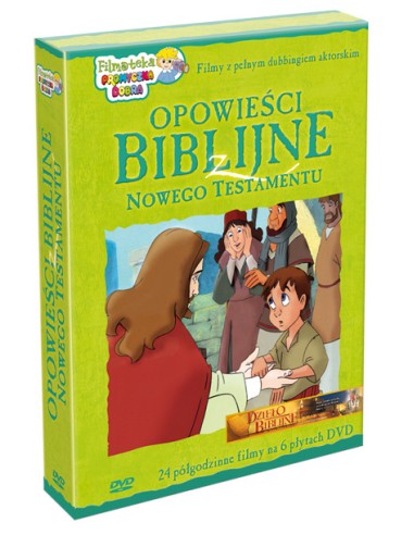 Opowieści Biblijne Nowego Testamentu (BOX 6 płyt) - filmy DVD