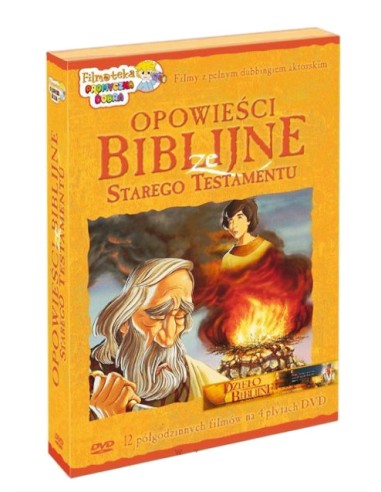 Opowieści Biblijne ze Starego Testamentu (BOX 4 płyt) - filmy DVD