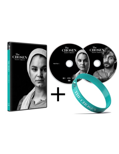 THE CHOSEN - Sezon 3,  film DVD + Opaska silikonowa