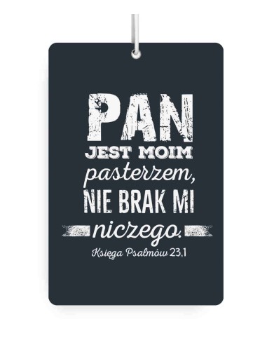 Zawieszka zapachowa - Pan jest moim pasterzem