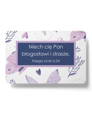 Magnes na lodówkę - Niech Cię Pan błogosławi Ramka