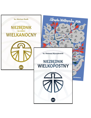 Niezbędnik Wielkopostny + Niezbędnik Wielkanocny + Zdrapka Wielkopostna