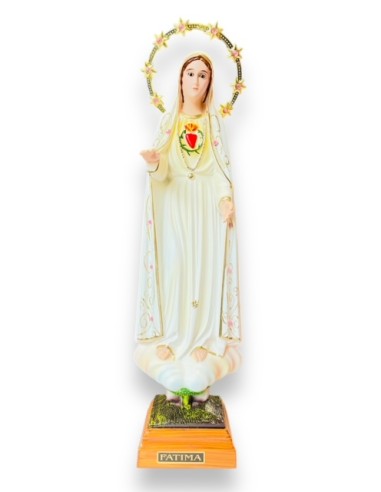 Figura Matki Boskiej Fatimskiej SERCE - 37 cm