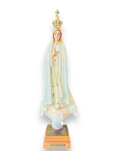 Figura Matki Bożej Fatimskiej BROKAT - 29 cm
