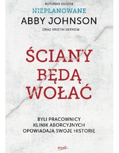 Ściany będą wołać. Autor książki Nieplanowane